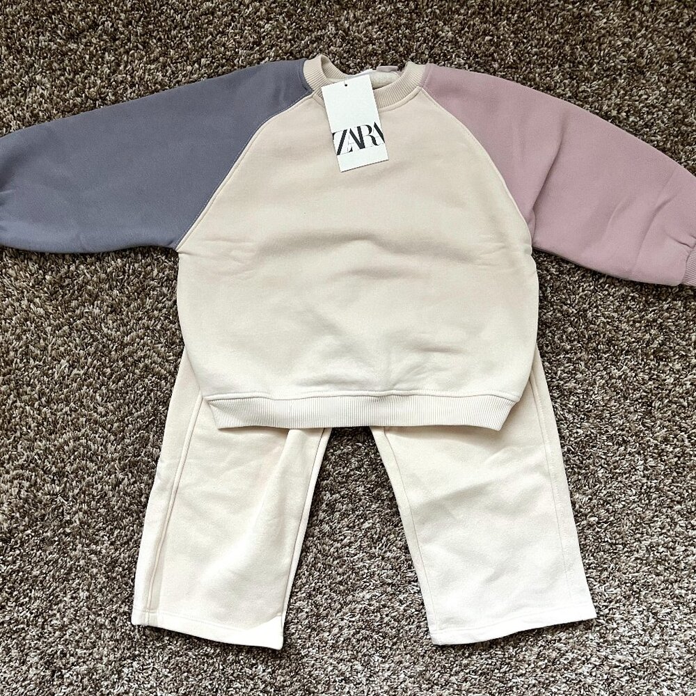 NEW ZARA Kids - Sweat Set - Size 5T